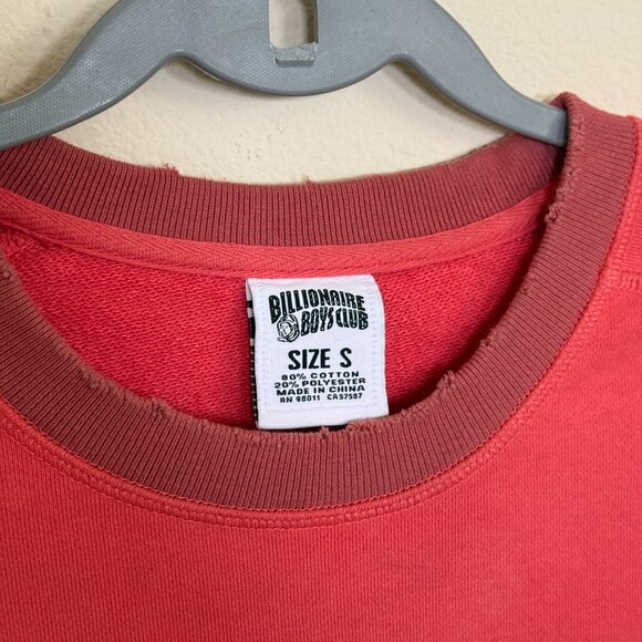 Billionaire Boys Club Sweater Pink Sweatshirt crewneck S Pharrell - Picture 6 of 7